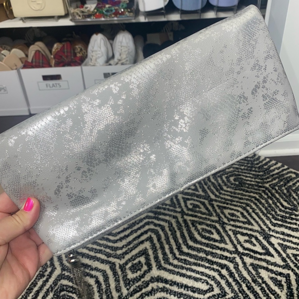 Silver Clutch